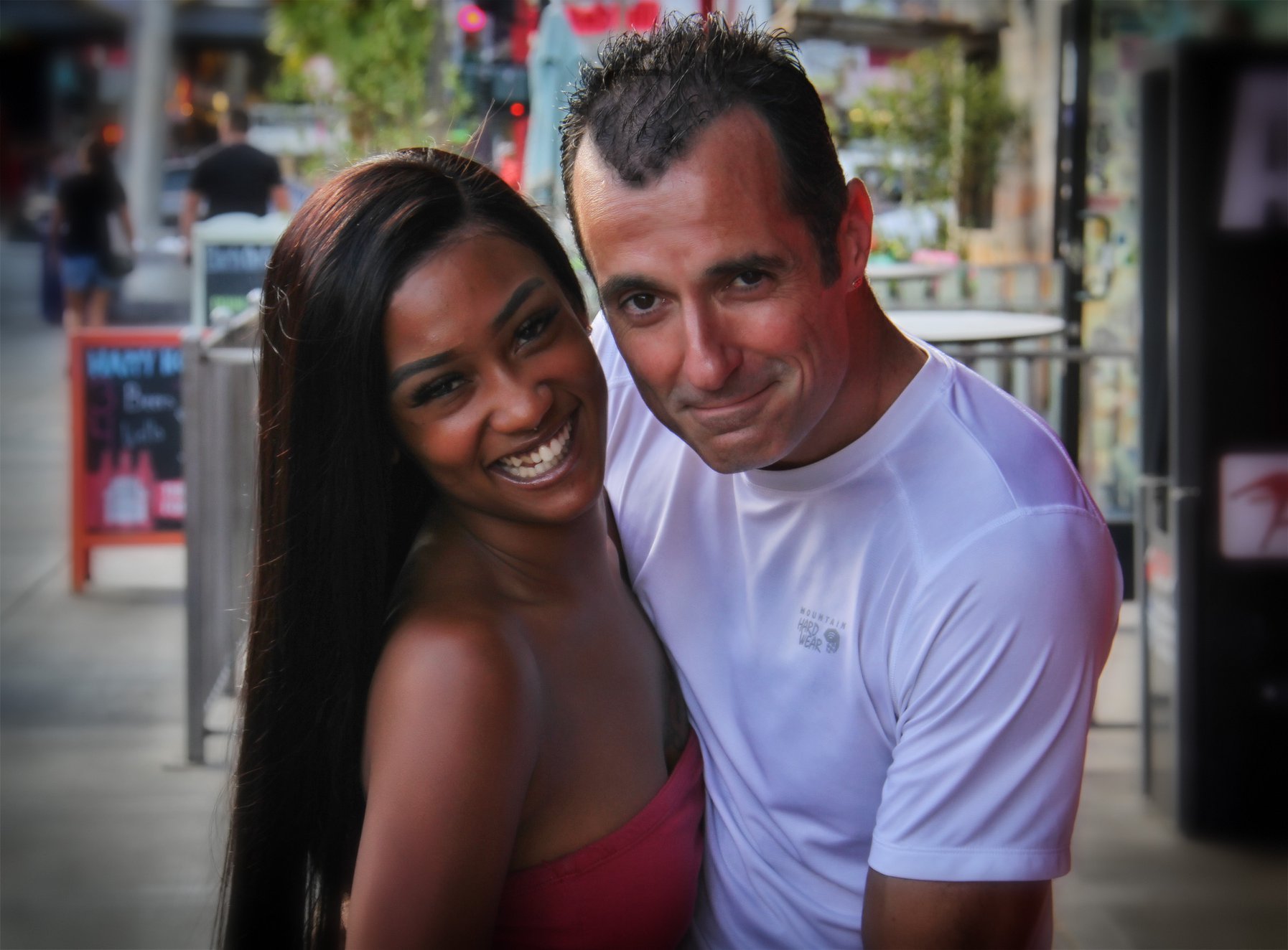 Bruce Cullen with a fan — personal connection and social proof
